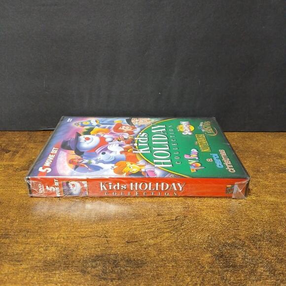 Kids' Holiday Collection DVD, 5 Movie Set, Cartoons, Nutcracker, Snowman, NEW - Picture 3 of 5